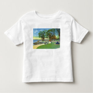 Seaside Park View of the Seawall Walk Toddler T-Shirt