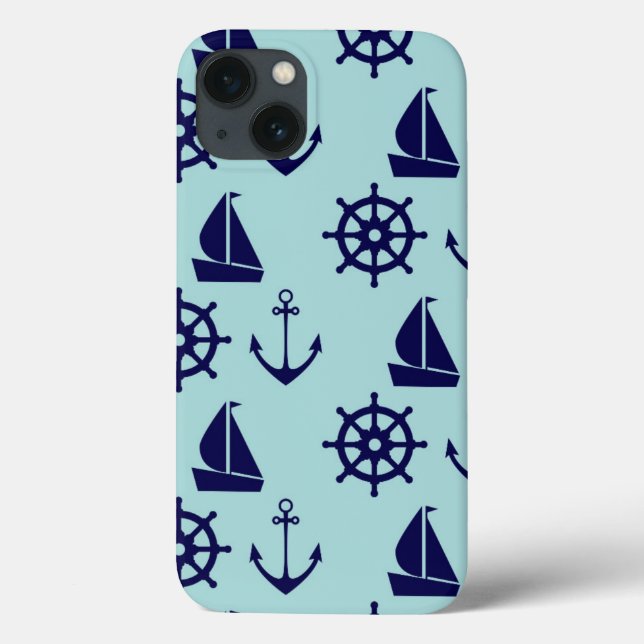 Seaside Pattern Case-Mate iPhone Case (Back)