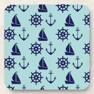 Seaside Pattern Coaster