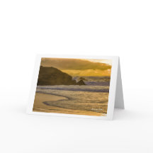 Seaside Photographic Greeting Card