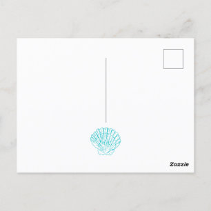 Seaside Postcard Thank You Card