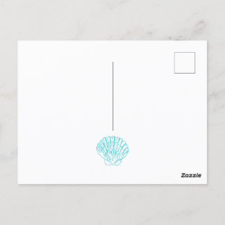 Seaside Postcard Thank You Card