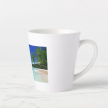 Seaside printed cup