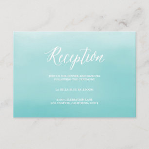 Seaside   Reception Enclosure Card