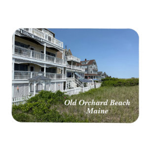 Seaside resort in Old Orchard Beach in Maine Magnet
