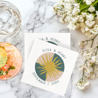 Seaside Soiree WEDDING Engagment Modern CUSTOM