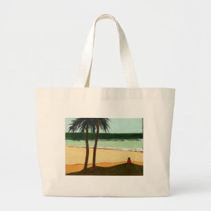 Seaside Solitude 2006 Large Tote Bag