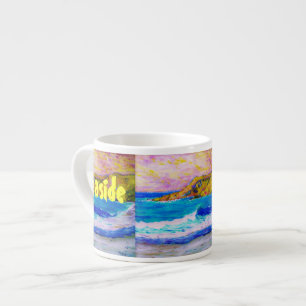 seaside solitude Art Espresso Cup