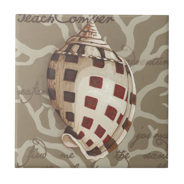 Seaside Sonnet I Tile (Front)