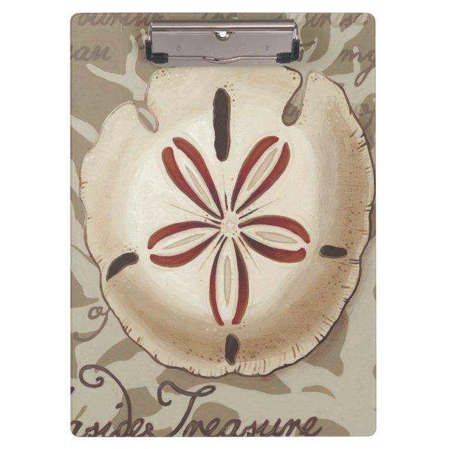 Seaside Sonnet III Clipboard (Front)