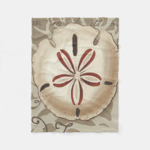Seaside Sonnet III Fleece Blanket