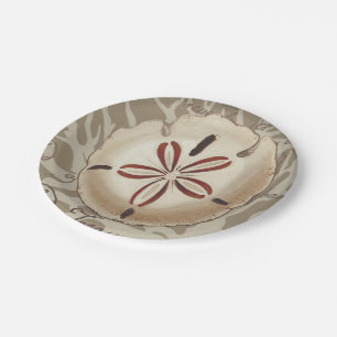 Seaside Sonnet III Paper Plate