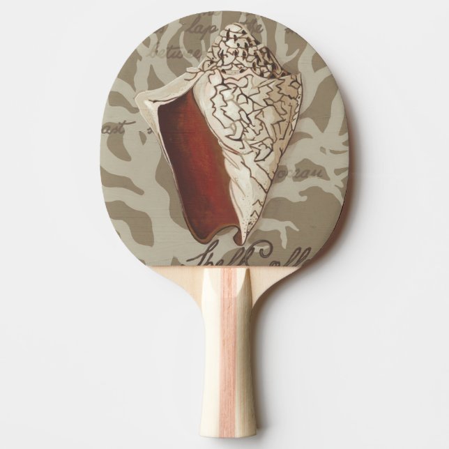 Seaside Sonnet IV Ping Pong Paddle (Front)