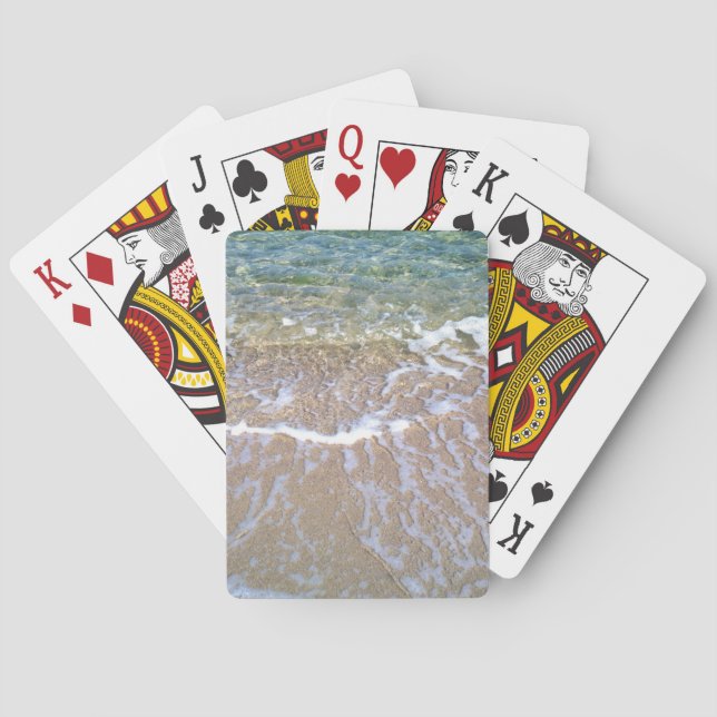 Seaside, Standard Index Faces Playing Cards (Back)