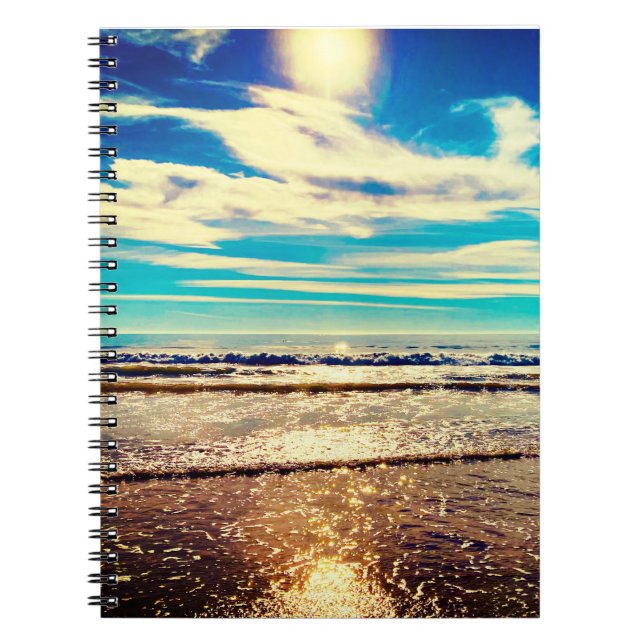 Seaside Sunlight Notebook  (Front)