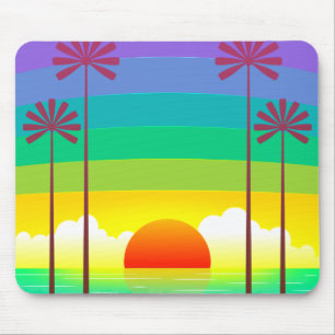 Seaside Sunset Mousepad