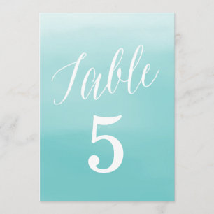 Seaside   Table Numbers