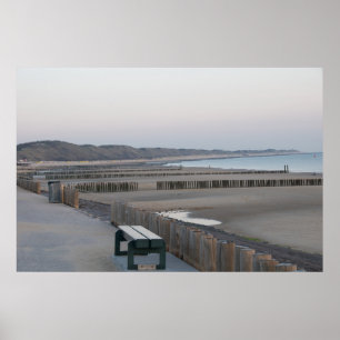 Seaside views - beach poster