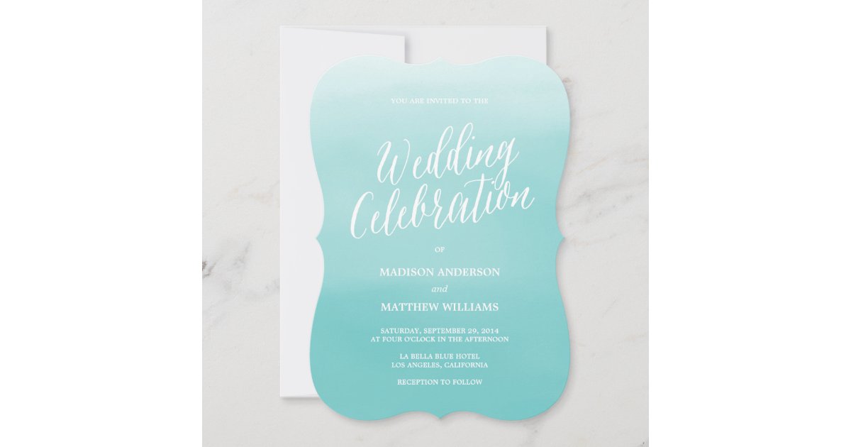 Seaside | Wedding Invitation | Zazzle
