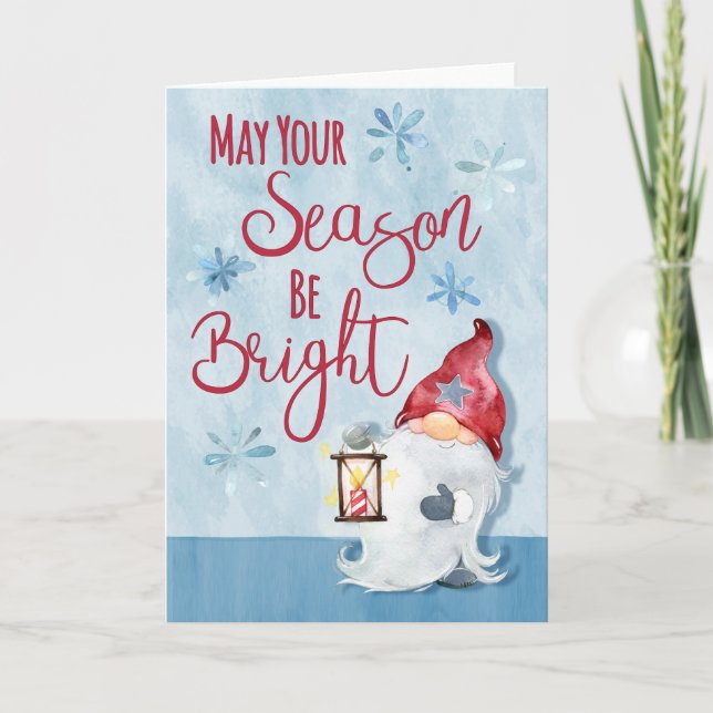Season Be Bright Card (Front)