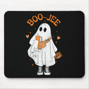 Season Cute Ghost Halloween Boujee Boo Jee Mouse Pad