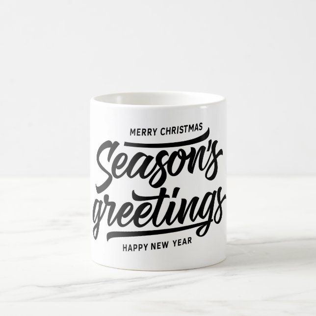 Season Greeting Coffee Mug (Center)