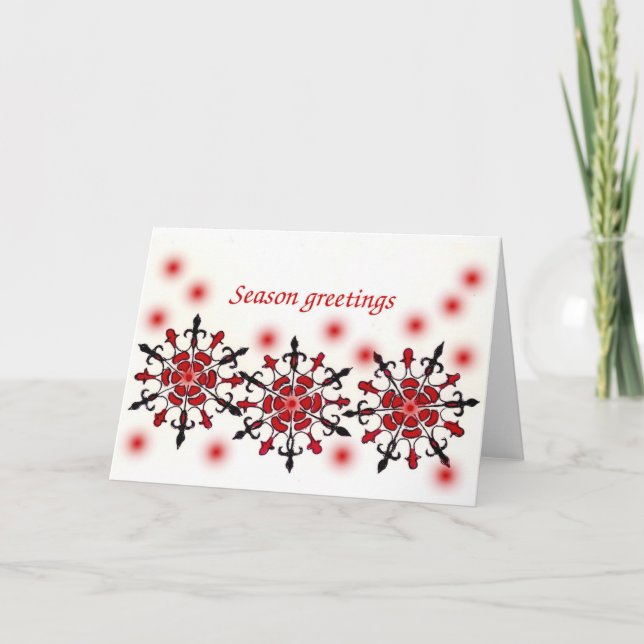 Season greetings card (Front)