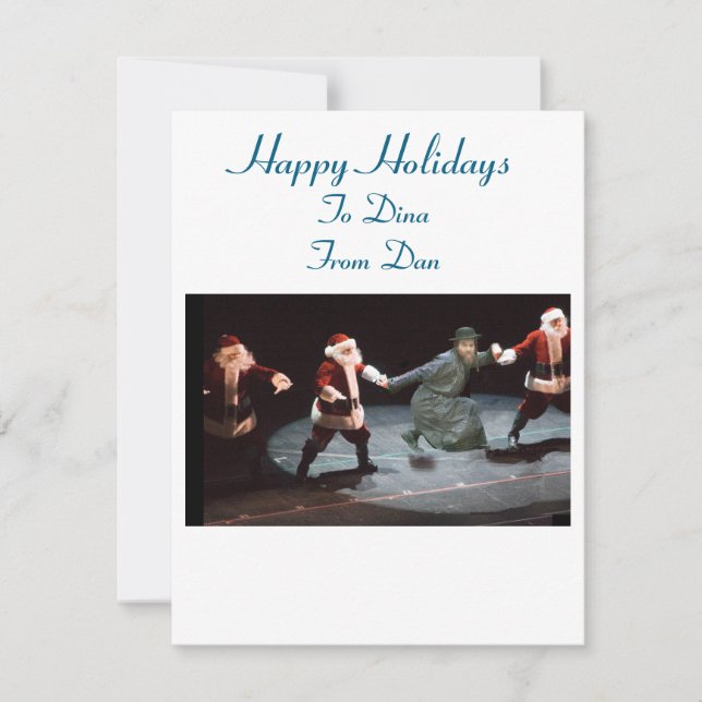 Season greetings card (Front)