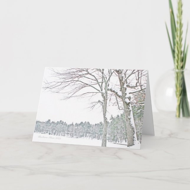 Season Greetings: Simple Pleasures Holiday Card (Front)
