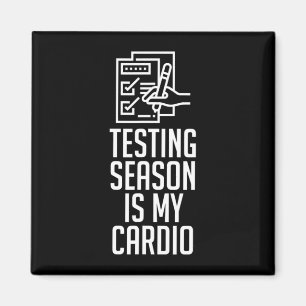 Season Is My Cardio Funny Saying Teacher Gift Magnet
