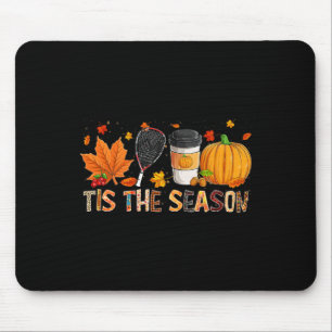 Season Leopard Pumpkin Racquetball Halloween Fall  Mouse Pad