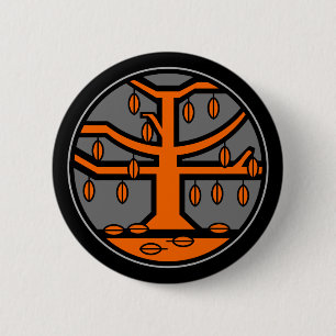 Season Medallion: Autumn 6 Cm Round Badge
