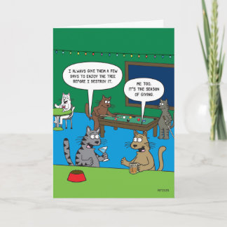 Season of Giving Merry Christmas Card