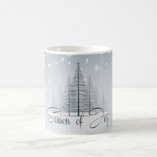 Season of Joy Winter Trees Coffee Mug