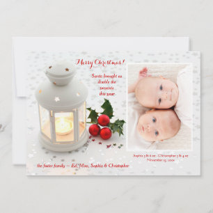 Season of Miracles Photo Holiday Card