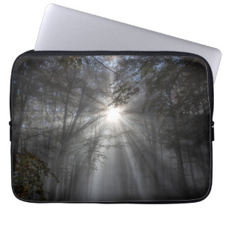 Season of silence laptop sleeve