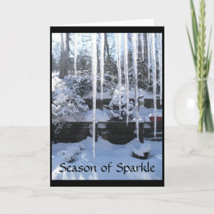 Season of Sparkle Holiday Greeting Card