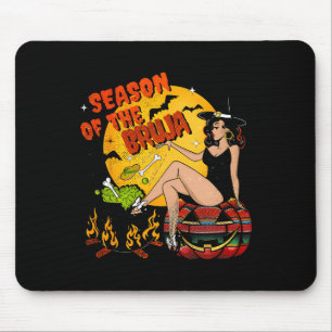 Season Of The Bruja Halloween Mouse Pad