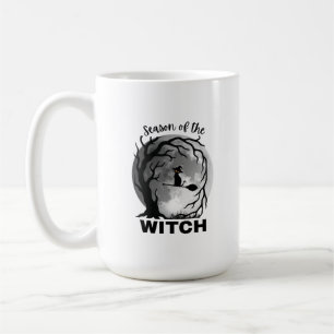 Season of the Witch Cat Coffee Mug