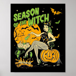 Season Of The Witch Halloween Samhain  Poster