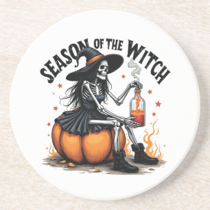 Season Of the Witch Spooky Hallowee Wtich Coaster