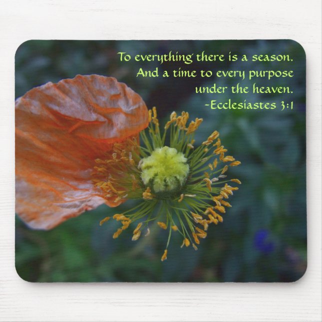 Season - Peach Petal Mousepad (Front)
