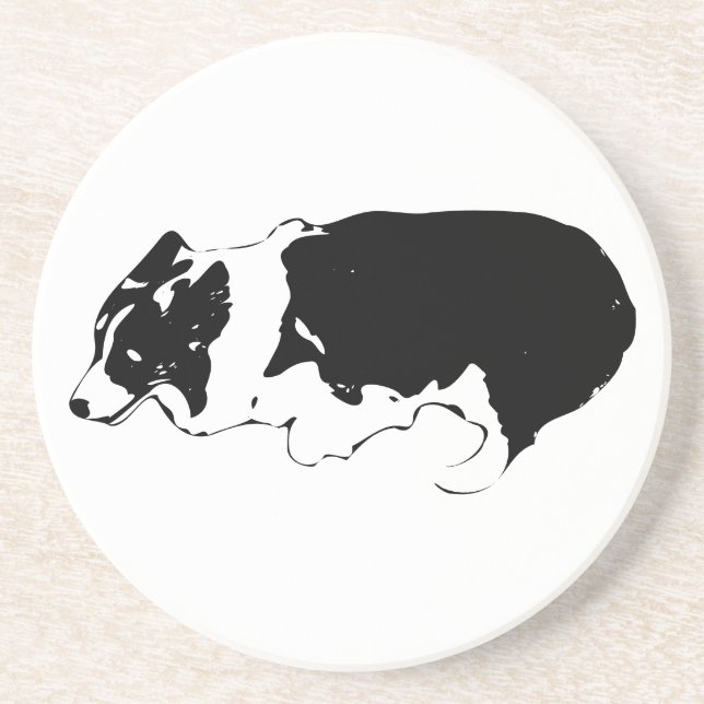 Season set with corgi charm coaster (Front)