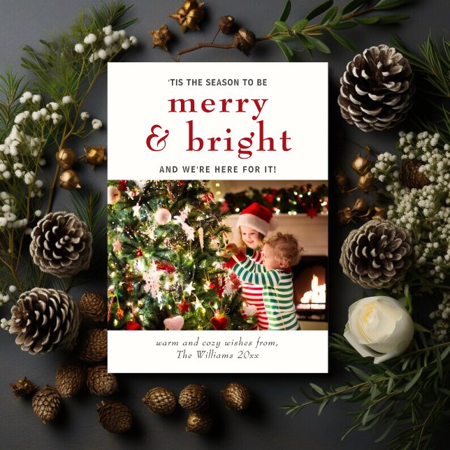Season To Be Merry and Bright Christmas Card (Creator Uploaded)