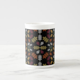 Seasonal Change Autumn Leaf Fall Bone China Mug