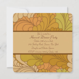 Seasonal Colours Invitation