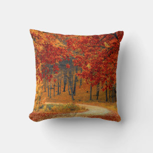 Seasonal colours of Autumn Cushion