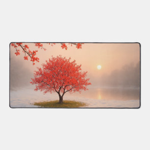 Seasonal Contrast Desk Mat