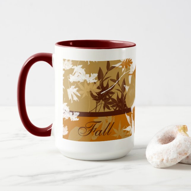 Seasonal Fall Mug (With Donut)