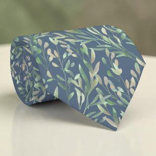Seasonal Spring Foliage Necktie Tie